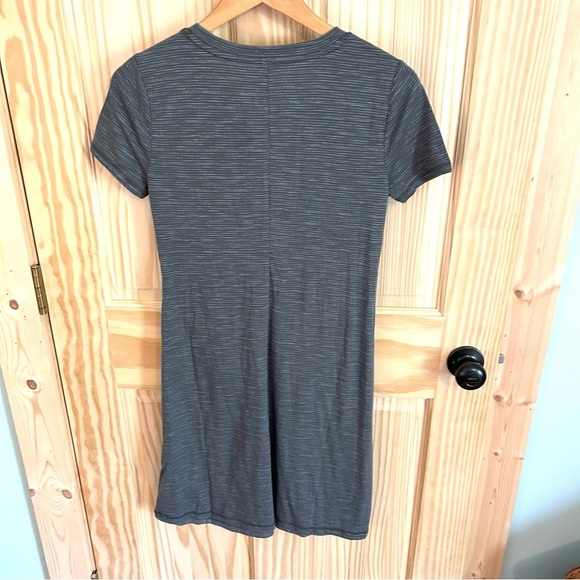 T by Talbots Tie-Front Tee Shirt Dress. Size Small. - Picture 4 of 10